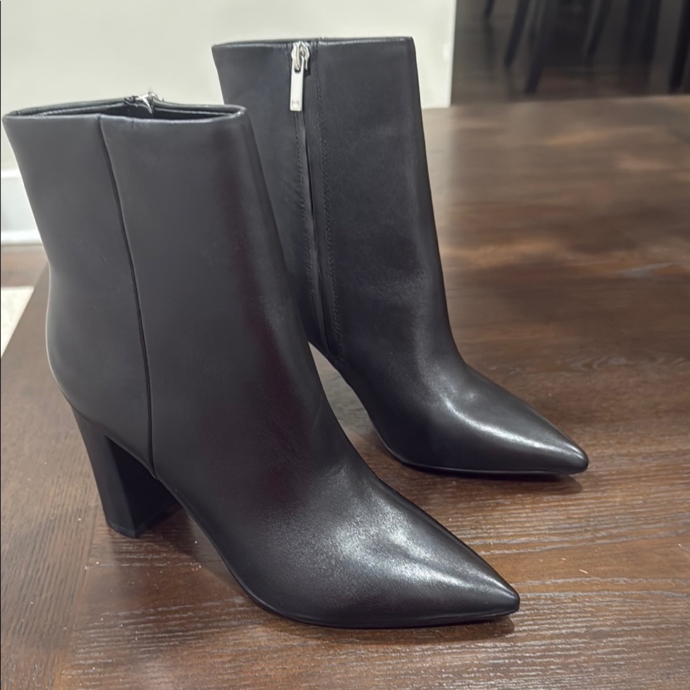 Marc Fisher Elegant Black Ankle Boots